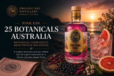 25 Botanicals in The Pink One – 8 Months in the Making