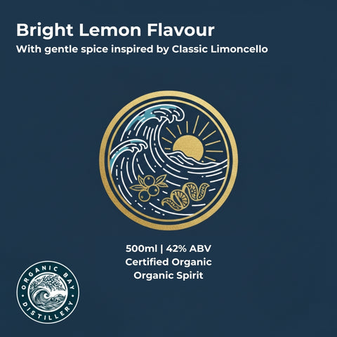 Organic Spiced Lemoncello Gin 500ml