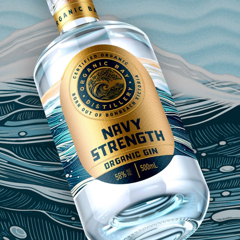 Navy Strength Certified Organic Gin 500ml