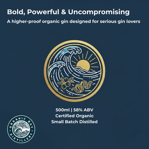 Navy Strength Certified Organic Gin 500ml