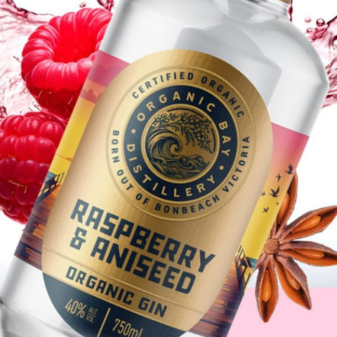 Raspberry & Aniseed Certified Organic Gin 750ml
